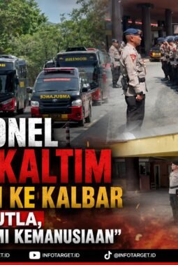 190 PERSONEL BRIMOB KALTIM DITERJUNKAN KE KALBAR TANGANI KARHUTLA, JIWA RAGAKU DEMI KEMANUSIAAN