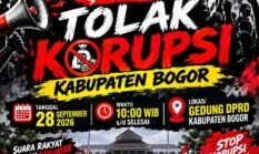 GMSBB GELAR AKSI DI DPRD KABUPATEN BOGOR, DESAK PENGUSUTAN DUGAAN KORUPSI DAN TRANSPARANSI APBD
